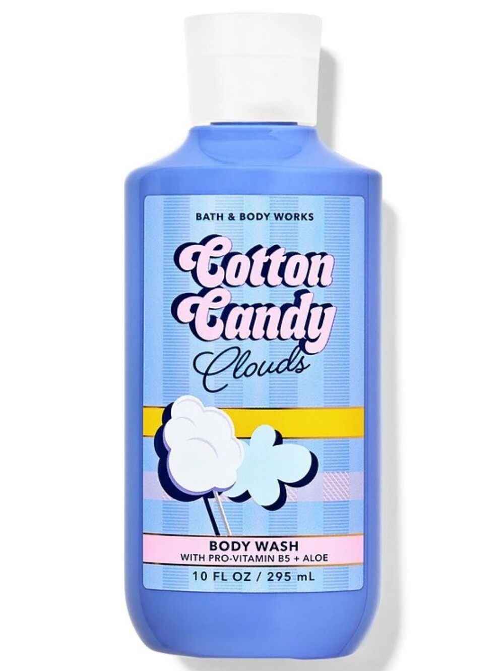 Bath & Body Works Cotton Candy Clouds Body Wash 10oz NEW Sealed RARE